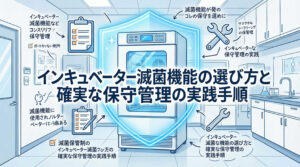 インキュベーター滅菌機能の選び方と確実な保守管理の実践手順