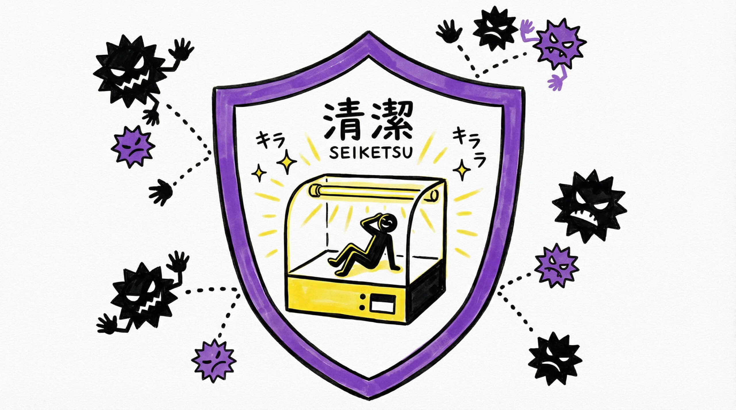 汚染リスクを低減するコンタミネーション防止機能の種類