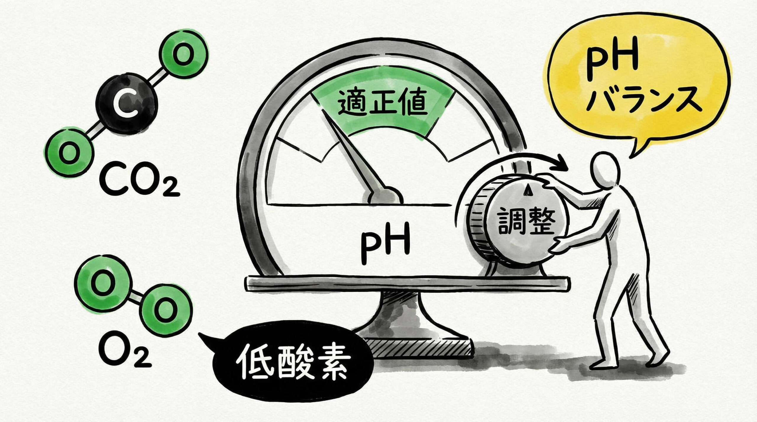 CO2・O2ガスセンサーと制御方式の比較チェックポイント